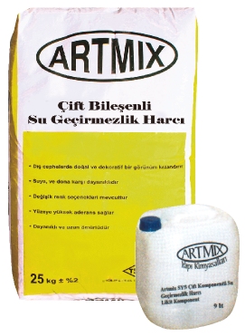 ÇİFT BİLEŞENLİ SU GEÇİRİMSİZLİK HARCI